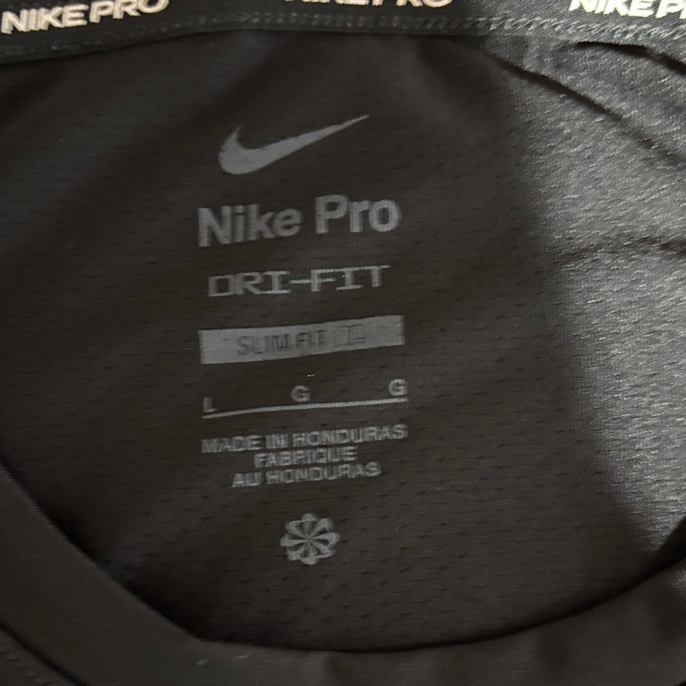 Nike Black Performance Long Sleeve Top - Picture 2 of 5